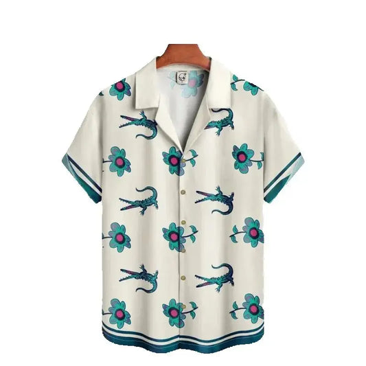 RIM Printed Hawaiian Shirt