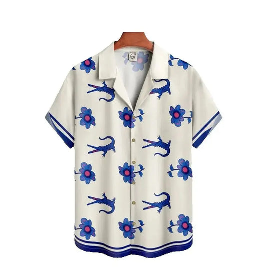 RIM Printed Hawaiian Shirt